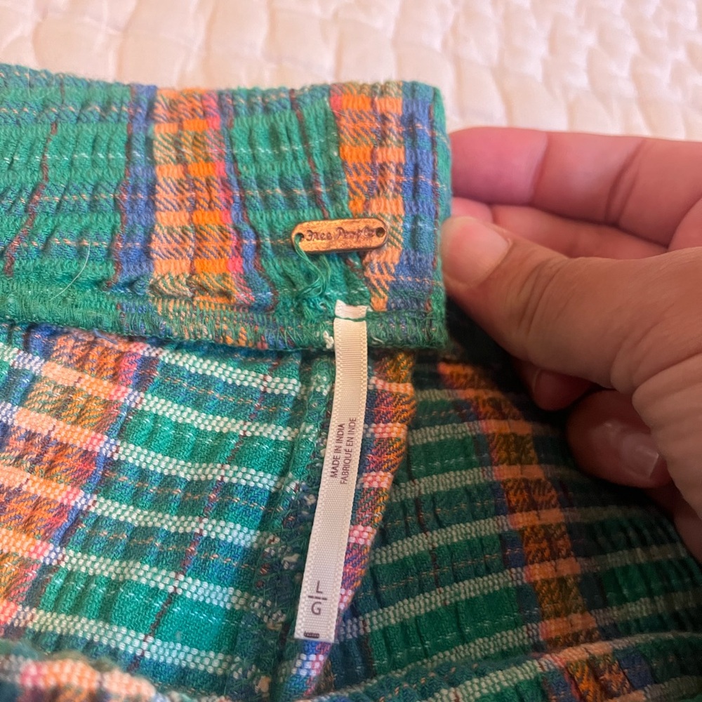 Free People Multicolor Striped Flare Pants - Picture 8 of 9